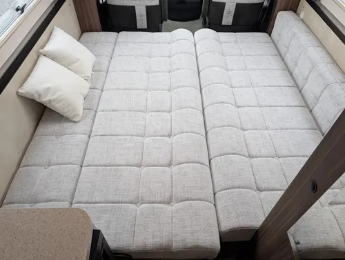 2026 Auto-Sleepers Bourton | Double Bed Lounge Conversion with Pillows