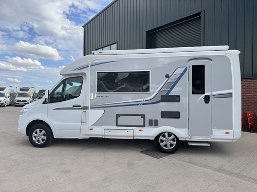 2021 Auto-Sleepers Bourton | Rear Near-Side | Wet Locker, Storage, Fridge Vents, Habitation Door, Electric Step & Diesel Fill Up
